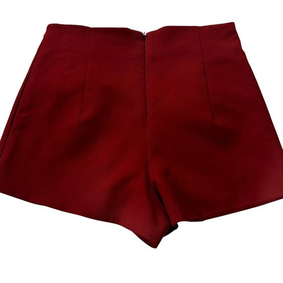 Forever 21 Rust High Rise Mini Skort/Skirt Women's Size Small | 25-30-2 - Picture 2 of 6